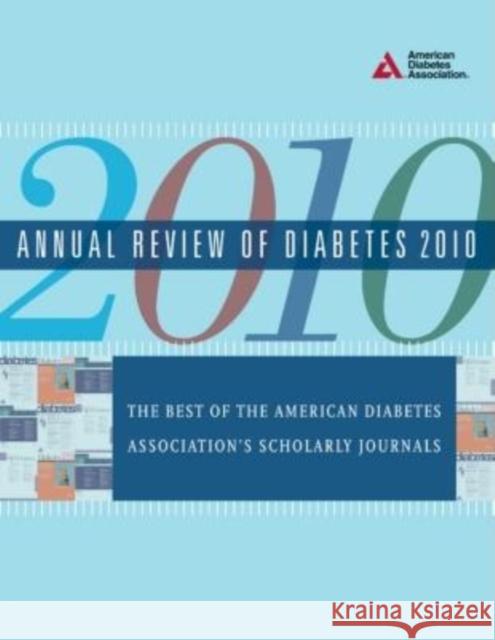 Annual Review of Diabetes 2010 American Diabetes Association 9781580403399  - książka