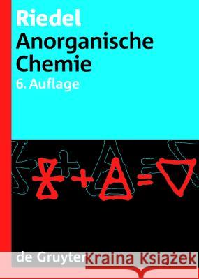 Anorganische Chemie Erwin Riedel 9783110181685 de Gruyter - książka