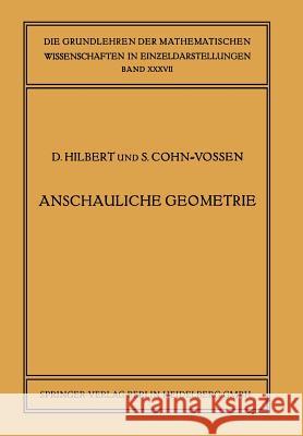 Anschauliche Geometrie David Hilbert Stefan Cohn-Vossen 9783662358559 Springer - książka