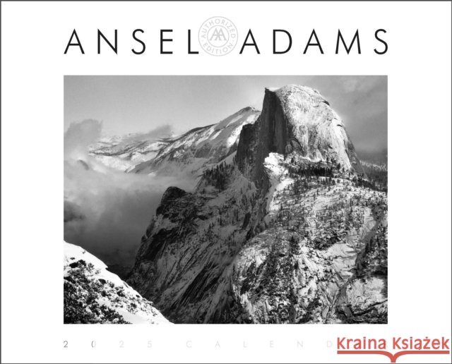 Ansel Adams 2025 Wall Calendar: Authorized Edition: 13-Month Nature Photography Collection (Monthly Calendar) Ansel Adams 9780316571616 Little, Brown & Company - książka