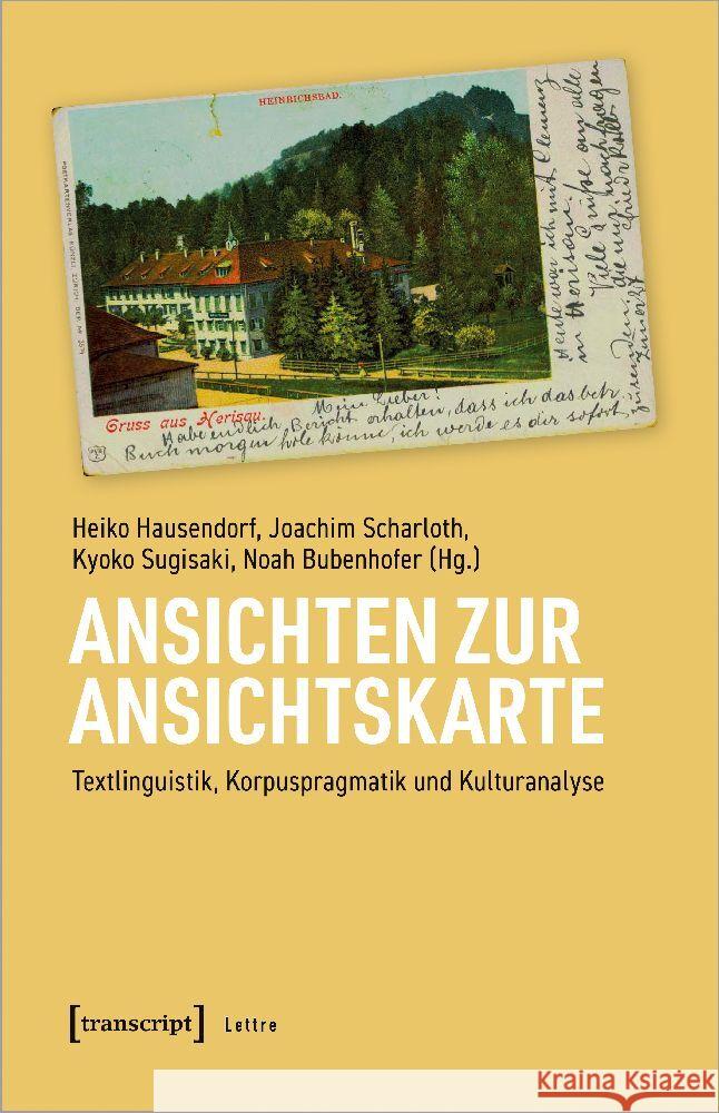 Ansichten zur Ansichtskarte  9783837666342 transcript Verlag - książka