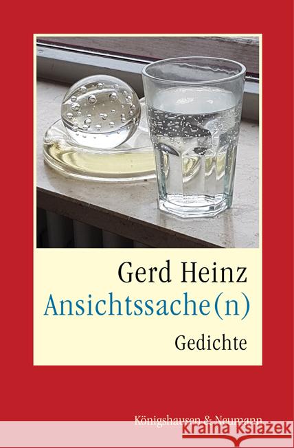 Ansichtssache(n) Heinz, Gerd 9783826084614 Königshausen & Neumann - książka