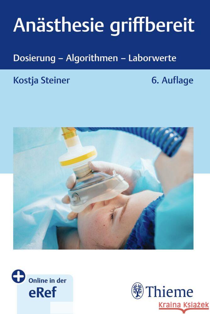 Anästhesie griffbereit Steiner, Kostja 9783132442344 Thieme, Stuttgart - książka