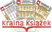 Anästhesie Medikamenten-Set, 3 Medizinische Taschen-Karten  9783869573205 Hawelka - książka