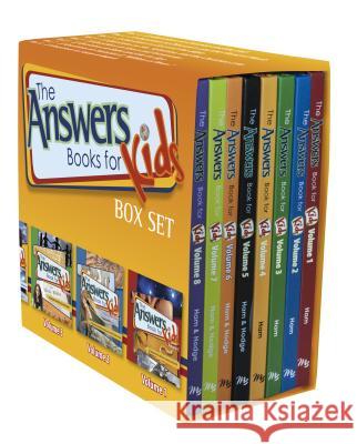 Answers Books for Kids Box Set (Vol 1-8) Ken Ham Bodie Hodge 9781683441335 Master Books - książka