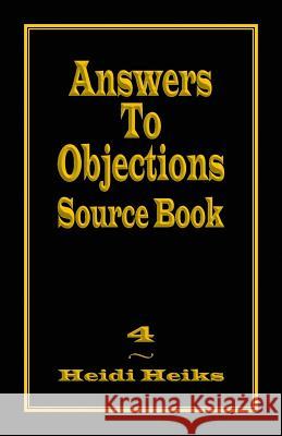 Answers to Objections Source Book Heidi Heiks 9781479605972 Teach Services - książka