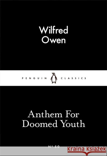 Anthem For Doomed Youth Wilfred Owen 9780141397603 Penguin Books Ltd - książka