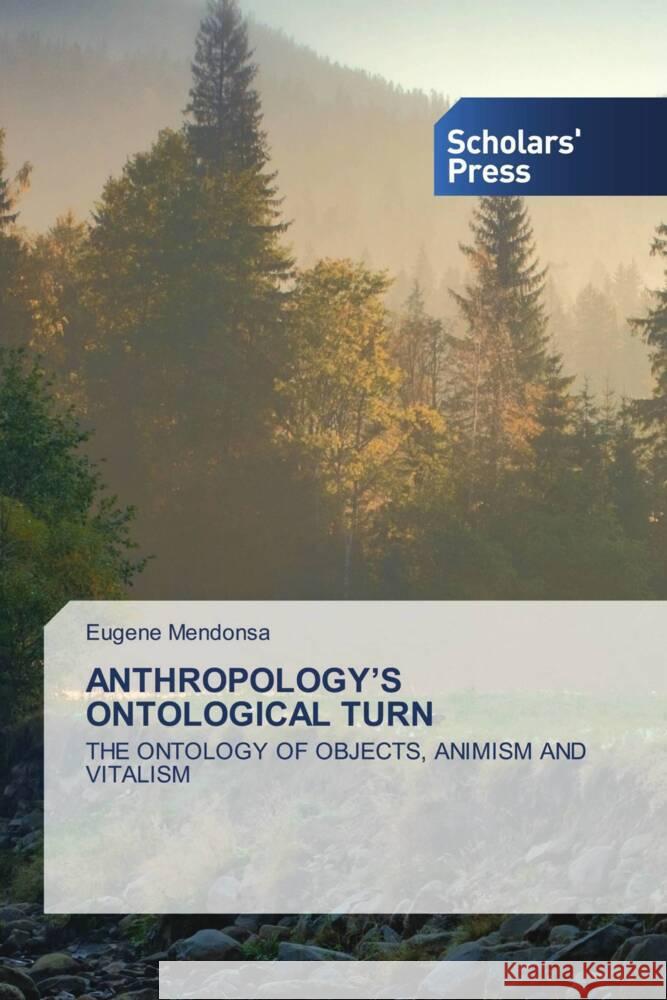 Anthropology's Ontological Turn Eugene Mendonsa 9786206771494 Scholars' Press - książka