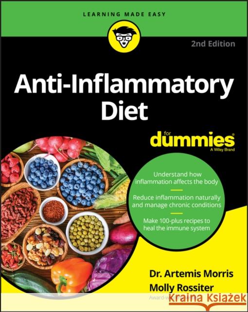 Anti-Inflammatory Diet For Dummies Molly Rossiter 9781119694571 John Wiley & Sons Inc - książka