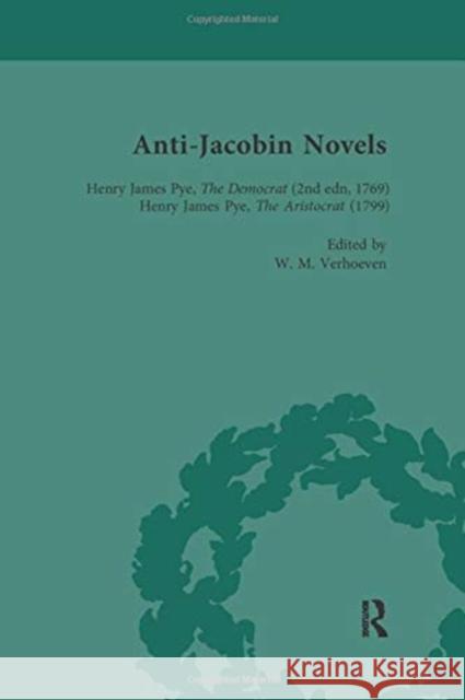 Anti-Jacobin Novels, Part I, Volume 1 W M Verhoeven, Claudia L Johnson, Philip Cox 9781138117495 Taylor and Francis - książka