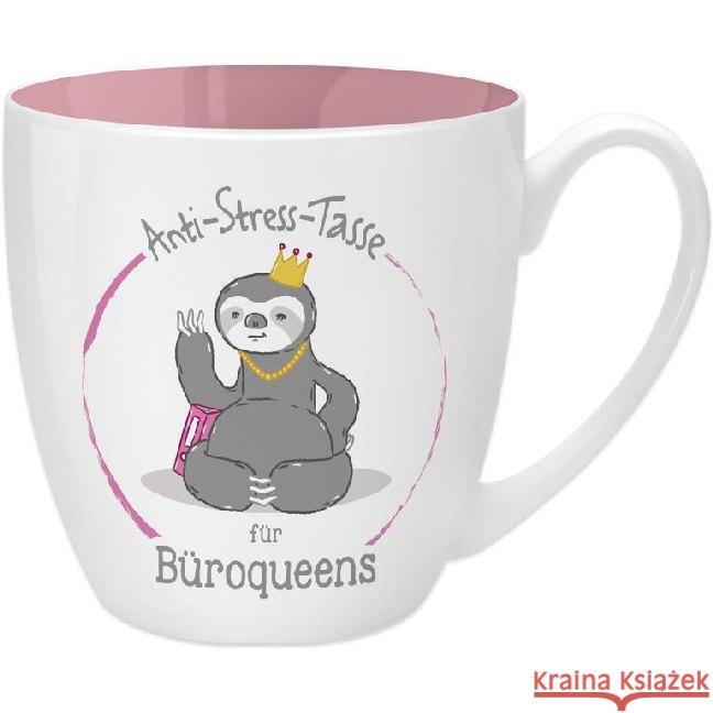 Anti-Stress Tasse für Büroqueens  4036018454883 sheepworld - książka