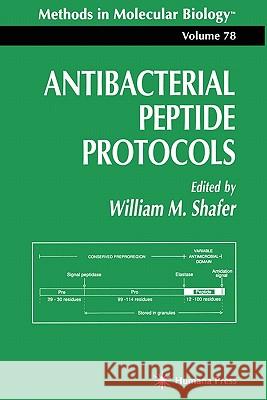 Antibacterial Peptide Protocols William M. Shafer 9781617370274 Springer - książka