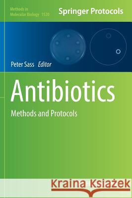 Antibiotics: Methods and Protocols Sass, Peter 9781493966325 Humana Press - książka