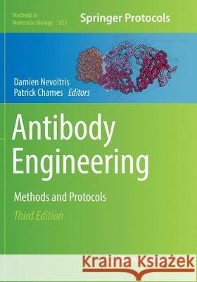 Antibody Engineering: Methods and Protocols Nevoltris, Damien 9781493993536 Humana - książka