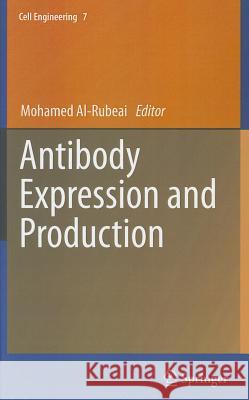 Antibody Expression and Production Mohamed Al-Rubeai 9789400712560 Not Avail - książka