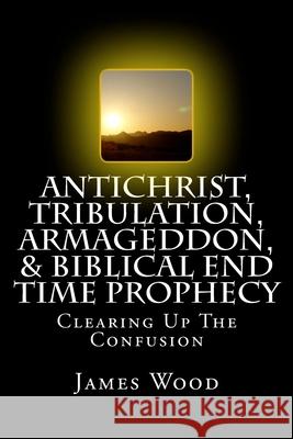 Antichrist, Tribulation, Armageddon, & Biblical End Time Prophecy: Clearing Up The Confusion Wood, James 9781512143652 Createspace - książka