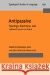 Antipassive  9789027208170 John Benjamins Publishing Co