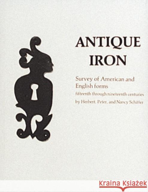 Antique Iron, English and American: 15th Century Through 1850 Schiffer 9780887405587 Schiffer Publishing - książka
