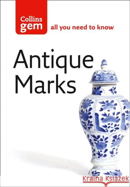 Antique Marks Anna Selby 9780007190478 HarperCollins Publishers - książka