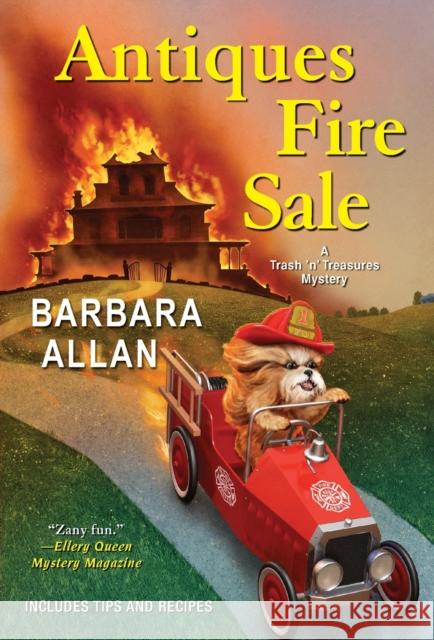 Antiques Fire Sale Barbara Allan 9781496711441 Kensington Publishing Corporation - książka