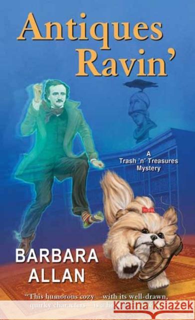 Antiques Ravin' Barbara Allan 9781496711410 Kensington Publishing - książka