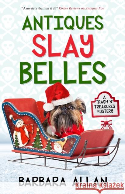 Antiques Slay Belles Barbara Allan 9781448316984 Severn House - książka