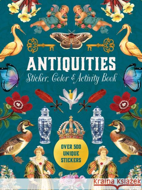 Antiquities Sticker, Color & Activity Book: Over 500 Unique Stickers Editors of Chartwell Books 9780785844075 Quarto Publishing Group USA Inc - książka