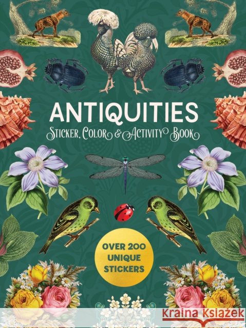 Antiquities Sticker, Color & Activity Book: Over 200 Unique Stickers Editors of Chartwell Books 9780785846116 Quarto Publishing Group USA Inc - książka