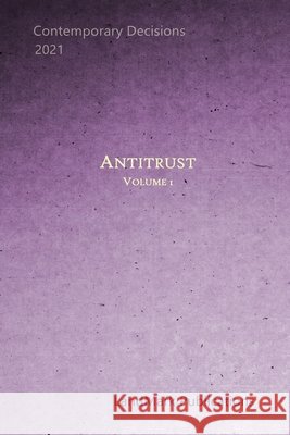 Antitrust: Volume 1 Landmark Publications 9798566027791 Independently Published - książka
