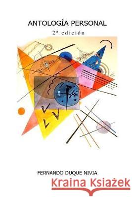 Antología personal Duque Nivia, Fernando 9781692859350 Independently Published - książka