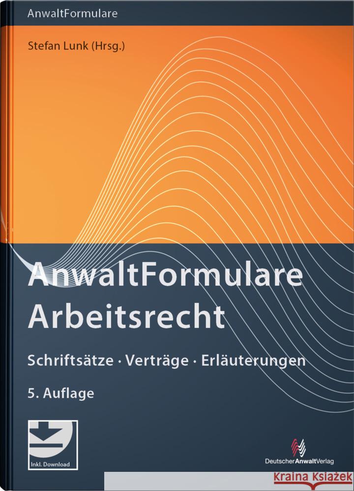 AnwaltFormulare Arbeitsrecht Becker, A. Susanne, Francke, Katja, Freh, Stefan 9783824017386 Deutscher Anwaltverlag - książka