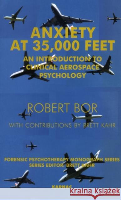 Anxiety at 35,000 Feet: An Introduction to Clinical Aerospace Psychology Robert Bor Jane N. Zuckerman Brett Kahr 9781855759657 Karnac Books - książka