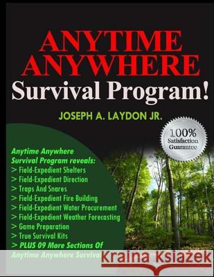 Anytime Anywhere Survival Program! MR Joseph a. Laydo 9781499236255 Createspace - książka