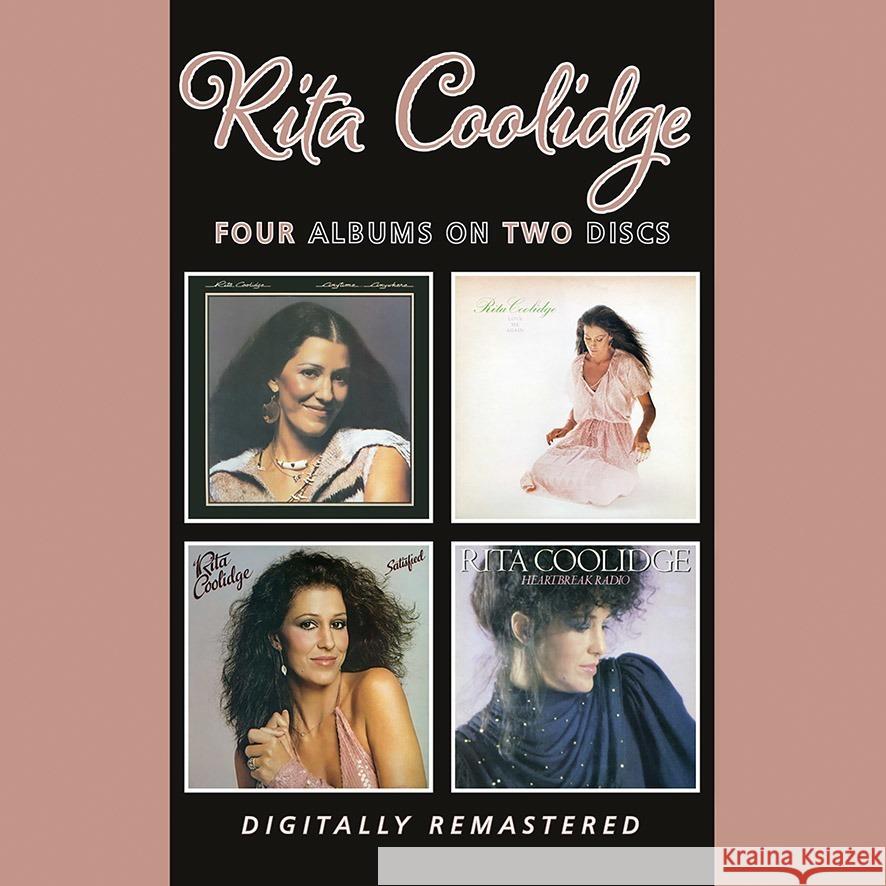 Anytime...Anywhere/Love Me Again/Satisfied/+, 2 Audio-CD Coolidge, Rita 5017261214768 BGO Records - książka