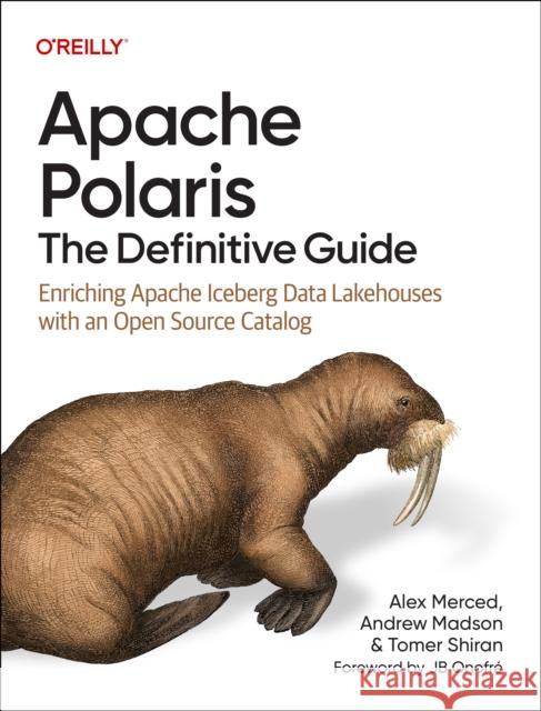 Apache Polaris - The Definitive Guide Tomer Shiran 9798341608146 O'Reilly Media - książka