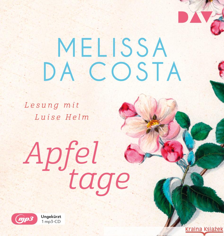 Apfeltage, 1 Audio-CD, 1 MP3 Da Costa, Mélissa 9783742426437 Der Audio Verlag, DAV - książka