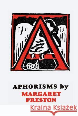 Aphorisms Margaret Preston 9781925416763 ETT Imprint - książka