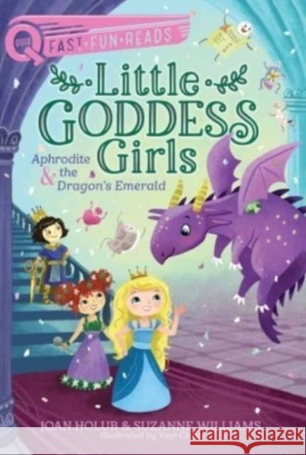 Aphrodite & the Dragon's Emerald: A QUIX Book Suzanne Williams 9781665904117 Aladdin - książka