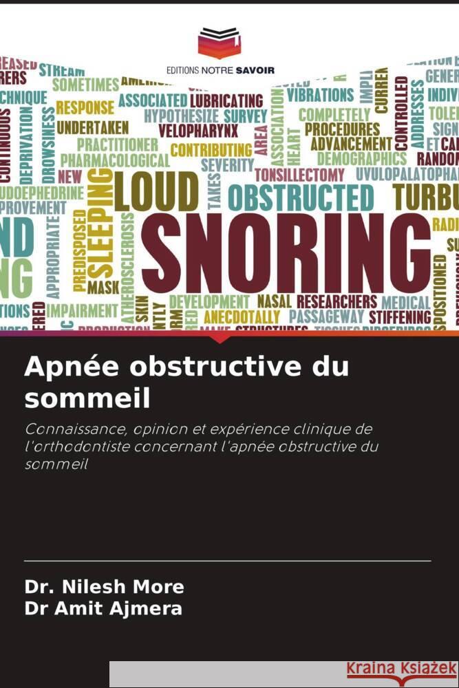Apn?e obstructive du sommeil Nilesh More Amit Ajmera 9786208396848 Editions Notre Savoir - książka