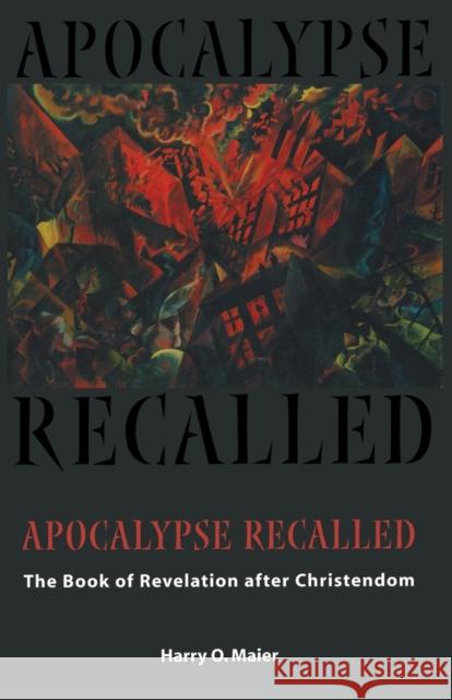 Apocalypse Recalled Maier, Harry O. 9780800634926 Augsburg Fortress Publishers - książka