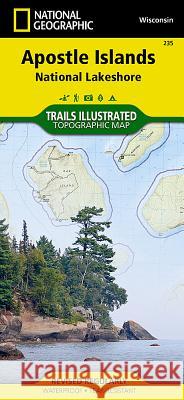Apostle Islands National Lakeshore Map National Geographic Maps 9781566953665 Rand McNally & Company - książka