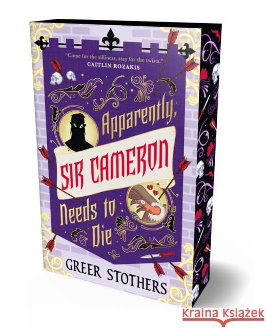 Apparently, Sir Cameron Needs to Die Greer Stothers 9781835413807 Titan Books Ltd - książka