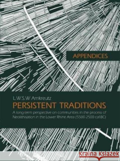 Appendices: Persistent Traditions: A Long-Term Perspective on Communities in the Process of Neolithisation in the Lower Rhine Area (5500-2500 Cal Bc) Amkreutz, Luc W. S. W. 9789088902116 Oxbow Books (ML) - książka