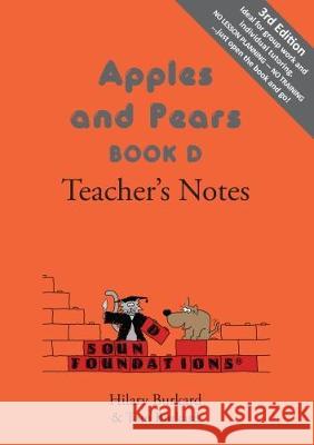 Apples and Pears: Teacher's Notes D Hilary Burkard, Tom Burkard 9781905174409 Hilary Burkard - książka