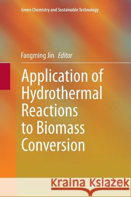 Application of Hydrothermal Reactions to Biomass Conversion Fangming Jin 9783662524091 Springer - książka