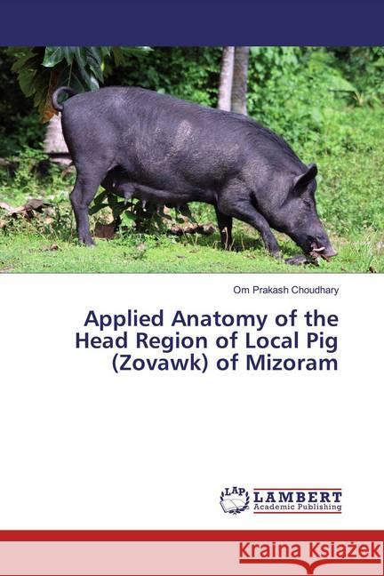 Applied Anatomy of the Head Region of Local Pig (Zovawk) of Mizoram Choudhary, Om Prakash 9783659905377 LAP Lambert Academic Publishing - książka