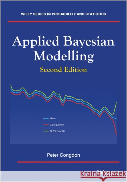 Applied Bayesian Modelling Congdon, Peter 9781119951513 John Wiley & Sons - książka