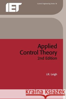 Applied Control Theory  9780863410895 Institution of Engineering and Technology - książka