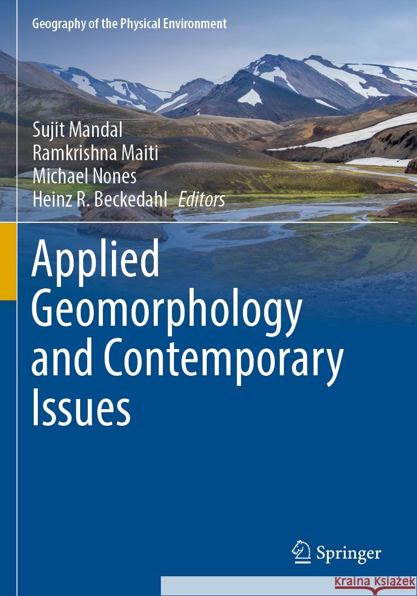 Applied Geomorphology and Contemporary Issues  9783031045349 Springer International Publishing - książka