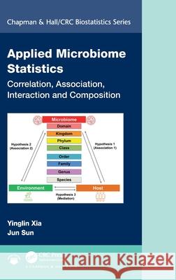 Applied Microbiome Statistics: Correlation, Association, Interaction and Composition Yinglin Xia Jun Sun 9780367639709 CRC Press - książka